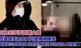 王力宏范玮琪视频爆料,揭秘娱乐圈背后的真相